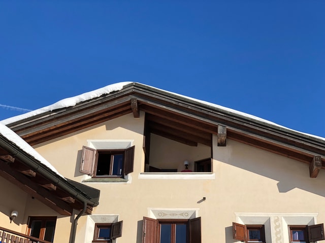 Winterlandschaft Engadiner Berge