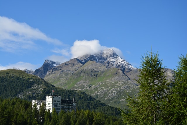 Bergwandern Sommer Engadin Aussicht